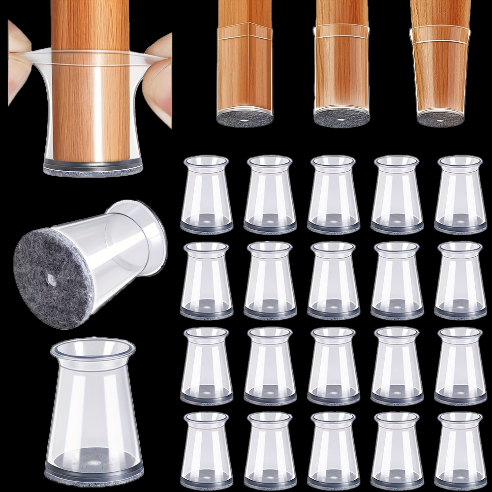 Home Bar Stools - 20 peças-protetores de chão de perna