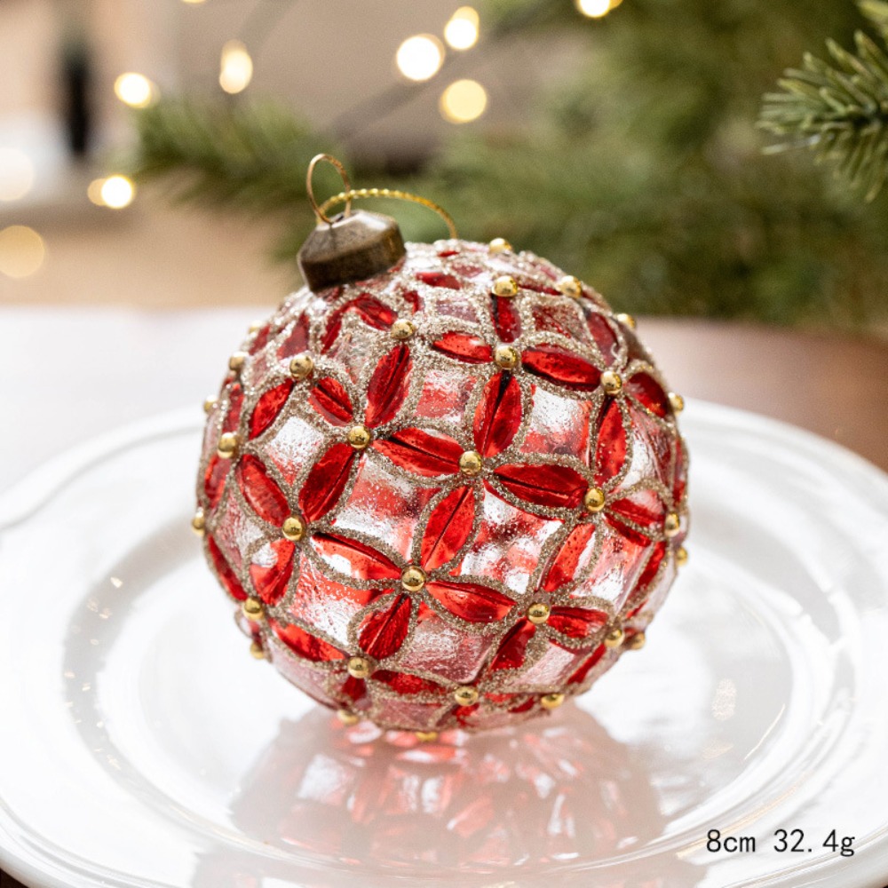 Highball Glass Set - Conjunto de Bolas de Natal de