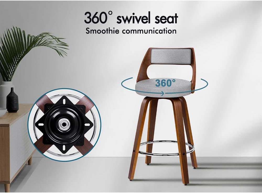 Home Bar Stools - com apoio para os pés e