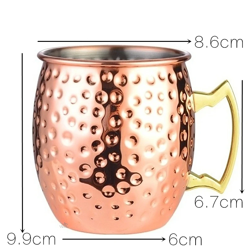 4 peças de canecas Moscow Mule - Mule Copper Mug avaliação e preço